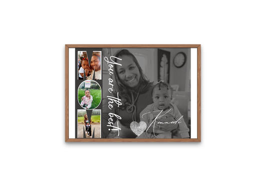Personalized Mother's Day Photo Panel